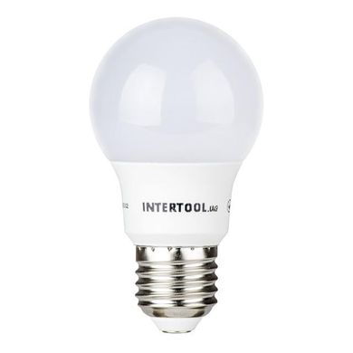 Світлодіодна лампа LED 7 Вт, E27, 220 В INTERTOOL LL-0003