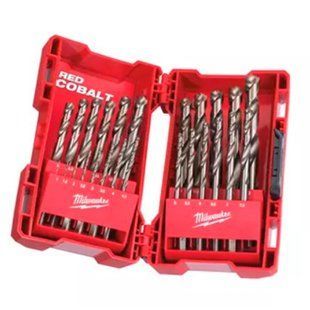 Набір свердл по металу HSS-Co MILWAUKEE DIN338, (25шт)