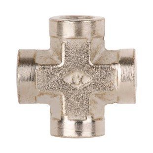 Крестовое соединение с внутренней резьбой 1/4&rdquo; INTERTOOL PT-1864