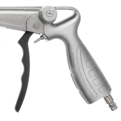Пистолет под гравитекс пневматический с гибкой насадкой INTERTOOL PT-0703