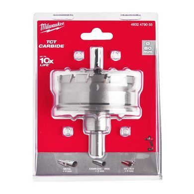 Коронка Holesaw TCT MILWAUKEE, &Oslash;80мм