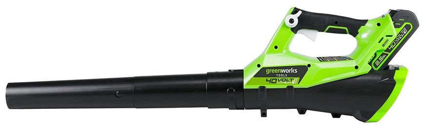 Воздуходувка аккумуляторная Greenworks G40ABK2 с АКБ 2Ah и ЗУ