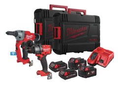 Набор аккумуляторных инструментов Milwaukee M18 FPP2G3-524XEU FUEL