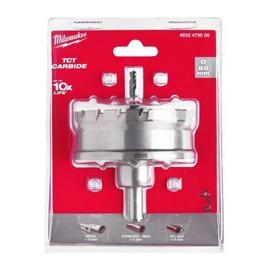 Коронка Holesaw TCT MILWAUKEE, &Oslash;85мм