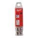 Свердло по металу HSS-G MILWAUKEE DIN1897, діаметр 3,2x49х18мм, (10шт), пластикова коробка