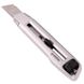 Нож сегментный 18 мм, металлический, усиленный, винтовая фиксация INTERTOOL HT-0512