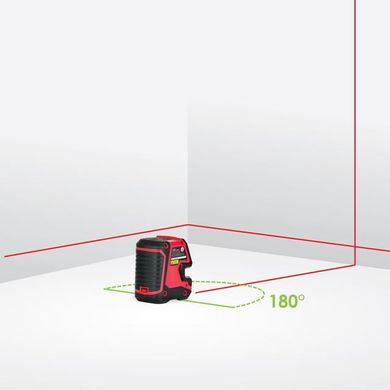 Уровень лазерный 180°, 2 лазерные головки INTERTOOL MT-3051