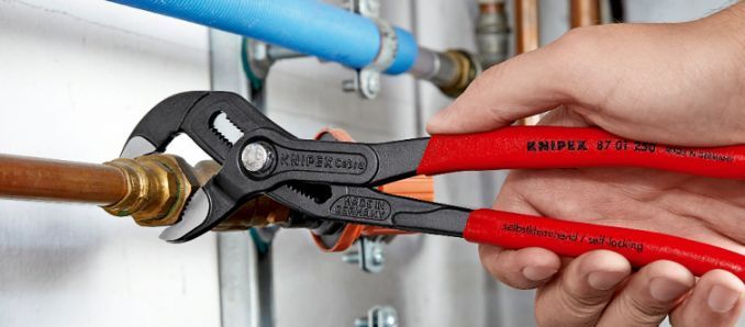 Високотехнологічні сантехнічні кліщі Cobra KNIPEX 87 01 250
