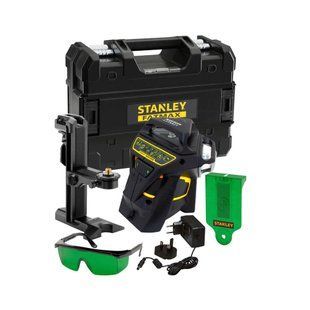 Рівень лазерний FatMax&reg;MultilineGreen трипроменевий площинний самовирівнюючий, чемодан STANLEY FMHT1-77356