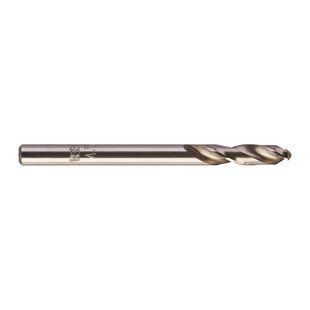 Свердло по металу HSS-G MILWAUKEE DIN1897, діаметр 4,5х58х24мм, скорочене, (10шт), пластикова коробка