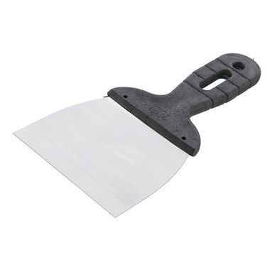 Шпатель из нержавеющей стали 100мм INTERTOOL KT-2100