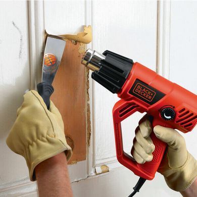 Пістолет гарячого повітря - фен мережевий BLACK+DECKER KX2001