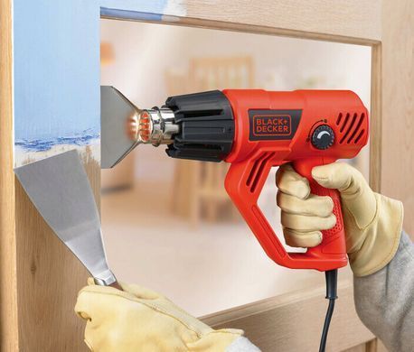 Пістолет гарячого повітря - фен мережевий BLACK+DECKER KX2001