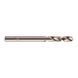 Свердло по металу HSS-G MILWAUKEE DIN1897, діаметр 4,8х62х26мм, скорочене, (10шт), пластикова коробка
