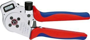 Инструмент для тетрагональной опрессовки точеных контактов KNIPEX 97 52 65 DG A