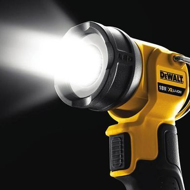 Ліхтар світлодіодний акумуляторний + USB адаптер DeWALT DCL040+DCB090