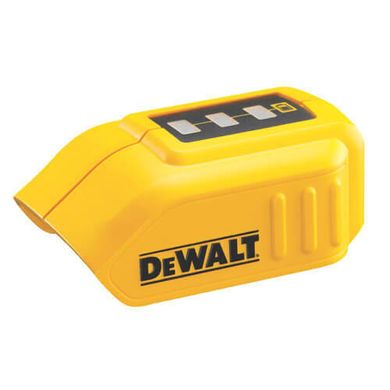 Ліхтар світлодіодний акумуляторний + USB адаптер DeWALT DCL040+DCB090