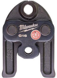 Прес-кліщі змінні для обтиску труб MILWAUKEE, J12-G16 (для M12 HPT, M12 ONEHPT)