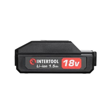 Аккумулятор 18 В, литий-ион, 1.5 Ач, для шуруповерта DT-0315 INTERTOOL DT-0316