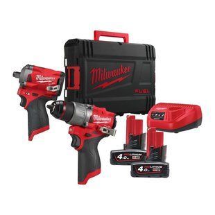 Набор из двух инструментов аккумуляторных бесщеточных M12 FPP2H2-402X MILWAUKEE