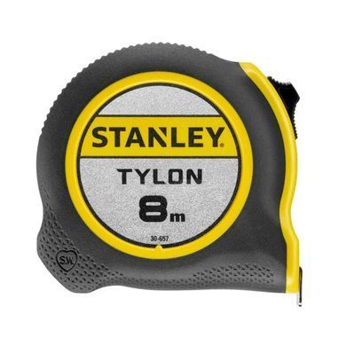 Рулетка вимірювальна Tylon &trade; довжиною 8 м, шириною 25 мм, в пластмасовому корпусі STANLEY 0-30-657