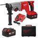 Перфоратор акумуляторний безщітковий SDS-PLUS MILWAUKEE, M18 BLHACD26-402X, 2,6Дж (зарядний пристрій М12-18 С, 2 акумулятори М18