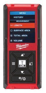 Далекомір лазерний MILWAUKEE, LDM45, (45м)