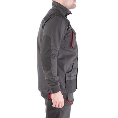 Куртка рабочая 80 % полиэстер, 20 % хлопок, плотность 260 г/м2, XL INTERTOOL SP-3004