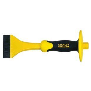 Зубило для підлогової дошки FatMax &trade; плоске, шириною 75 мм, довжиною 275 мм, із захисною надставкою STANLEY 4-18-331