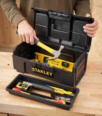 Ящик Basic Toolbox, розміри 394x220x162 мм STANLEY 1-79-216