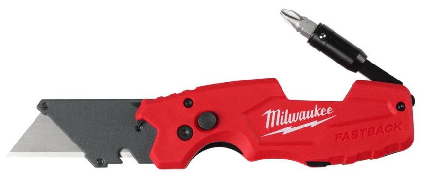 Нож складной многофункциональный FASTBACK™ MILWAUKEE 6 в 1 4932478559
