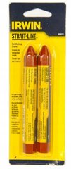Мелок-карандаш разметочный Irwin Strait-Line 2 шт Красный (666012)