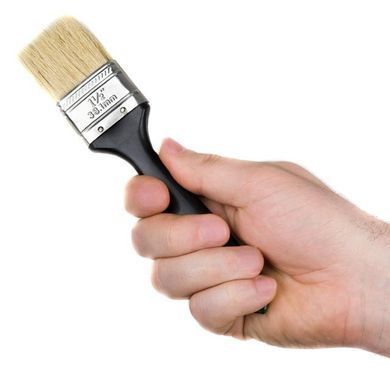 Кисть флейцевая с натуральным ворсом 1,5&rdquo; INTERTOOL KT-1336