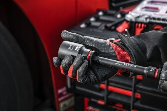 Подовжувач ударний для головок ShW 1/2" MILWAUKEE, 150мм