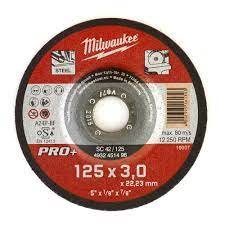 Отрезной диск SC 41/125х3 PRO+ MILWAUKEE