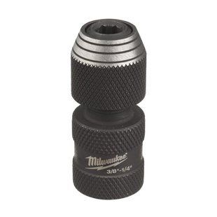 Перехідник із 3/8" квадратний хвостовик на 1/4" HEX MILWAUKEE