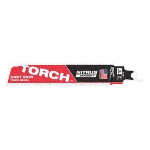 Полотно для шабельної пили TORCH CARBIDE NITRUS MILWAUKEE,150мм/ крок зуба 3,2мм, (метал)
