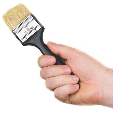 Кисть флейцевая с натуральным ворсом 2&rdquo; INTERTOOL KT-1350