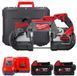 Стрічкова пила MILWAUKEE M18 FUEL CBS125-502C по металу 4933448195 (+ заряд.пристрій, 2 акум., полот