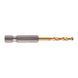 Свердло по металу RedHEX SHOCKWAVE HSS-TiN MILWAUKEE, діаметр 3,0х65х23мм, (2шт)