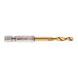 Свердло по металу RedHEX HSS-G TiN MILWAUKEE, діаметр 4,2 мм