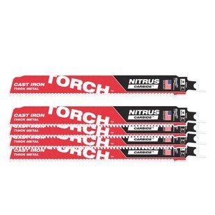 Полотно для шабельної пили TORCH CARBIDE NITRUS MILWAUKEE, 230х3,1мм, (5шт), (метал)