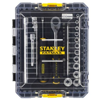 Набор головок торцевых 1/4 FATMAX® Maxi Drive, шестигранных, 48 предметов STANLEY FMMT98101-0