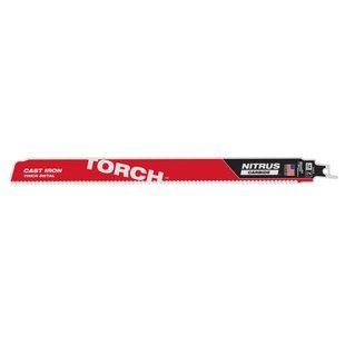 Полотно для шаб. пили TORCH CARBIDE NITRUS MILWAUKEE, 300мм/ крок зуба 3,2мм, (метал)