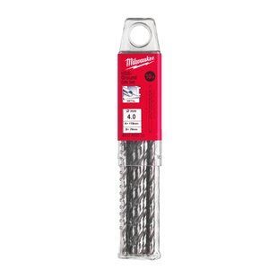 Свердло по металу HSS-G MILWAUKEE DIN340, діаметр 4,0 x 119 мм, (10шт) пластикова коробка