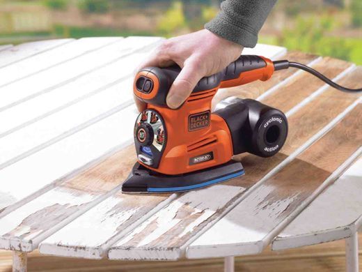 Шлифмашина эксцентриковая сетевая BLACK+DECKER KA280K