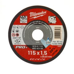 Отрезной диск SCS 41/115х1,5 PRO+ (1 шт) (заказ кратно 50 шт)
