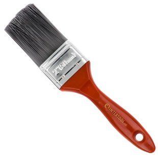 Кисть флейцевая с искусственным ворсом 2&rdquo; INTERTOOL KT-1450