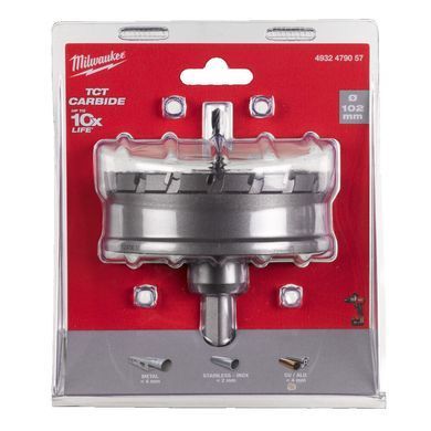 Коронка Holesaw TCT MILWAUKEE, діаметр 102 мм