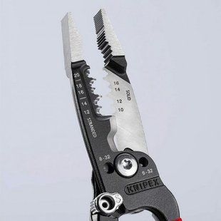 Многофункциональные клещи с пружиной для электромонтажных работ KNIPEX 13 72 8